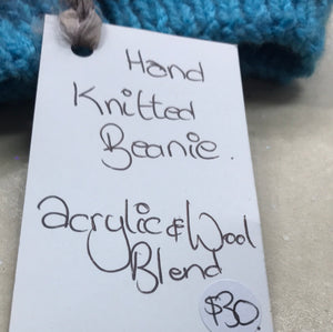 Handmade knitted beanie by juzz