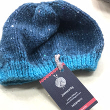 Load image into Gallery viewer, Handmade knitted beanie by juzz
